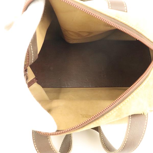 ロエベ LOEWE キャメル ブラウン 茶 スエード レザー アナグラム ロエベ LOEWE キャメル ブラウン 茶 スエード レザー アナグラム