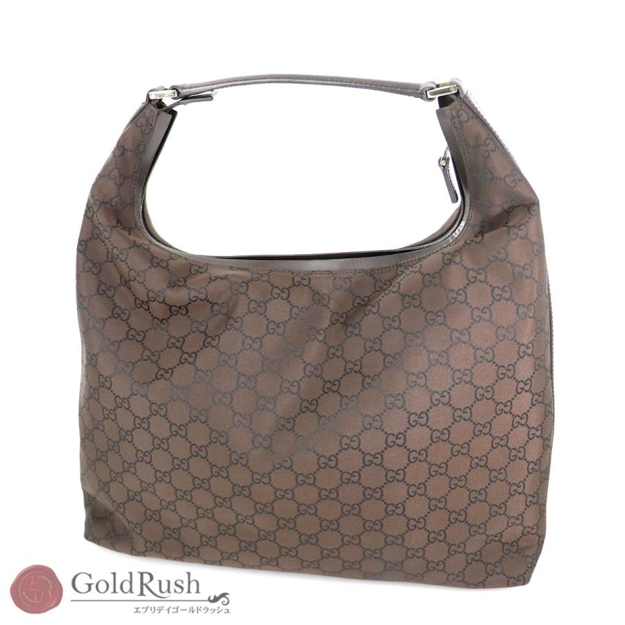 グッチ GUCCI GG柄 ブラウン GGキャンバス×レザー ワン グッチ GUCCI GG柄 ブラウン GGキャンバス×レザー ワン
