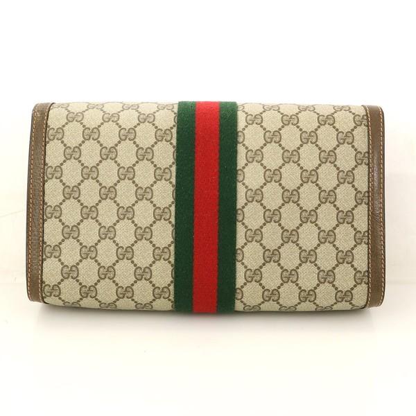 グッチ GUCCI GG シェリーライン オールドグッチ クラッチバッグ セカンドバッグ レディース メンズ 89.01.007【mo】【中古】