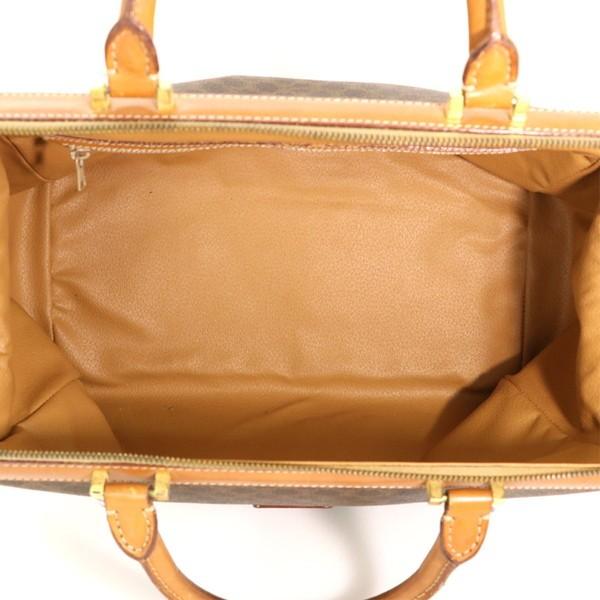 CELINE セリーヌ ボストンバッグ　旅行鞄　オールド　マカダム　レザー CELINE セリーヌ マカダム柄 ボストンバッグ PVC レザー