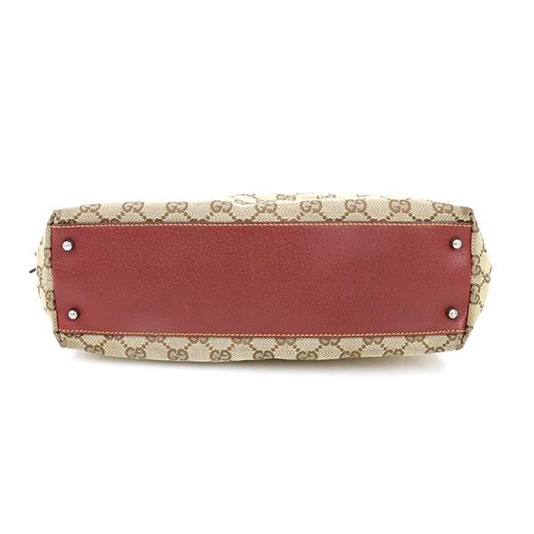 785926/GUCCI 113009 グッチGGキャンバスハンドバッグ グッチ GUCCI GG柄 GGキャンバス レザー ハンドバッグ ミニボストン