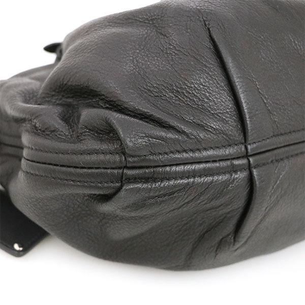 プラダ PRADA ブラック カーフレザー ナイロン ワンショルダー プラダ PRADA ブラック カーフレザー ナイロン ワンショルダー