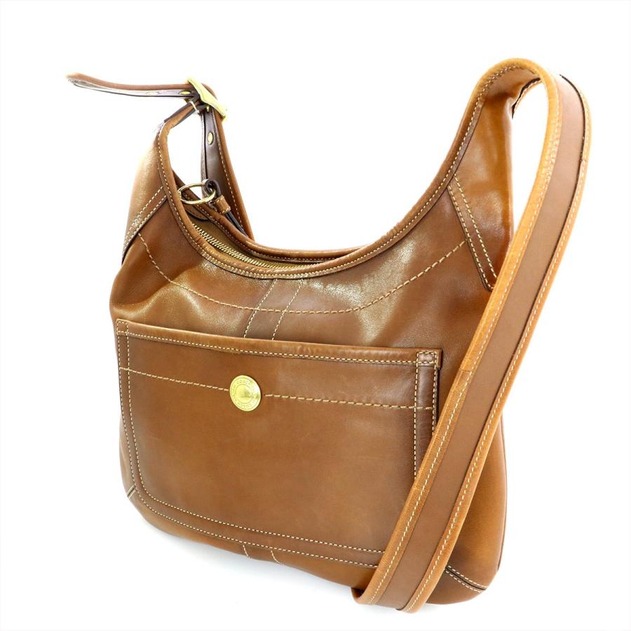 コーチ COACH ブラウン レザー 10746 ショルダーバッグ コーチ COACH ブラウン レザー 10746 ショルダーバッグ