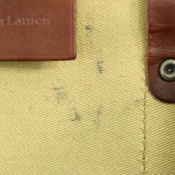 ポロラルフローレン POLO RALPH LAUREN グリーンチェック×ブラウン PCV