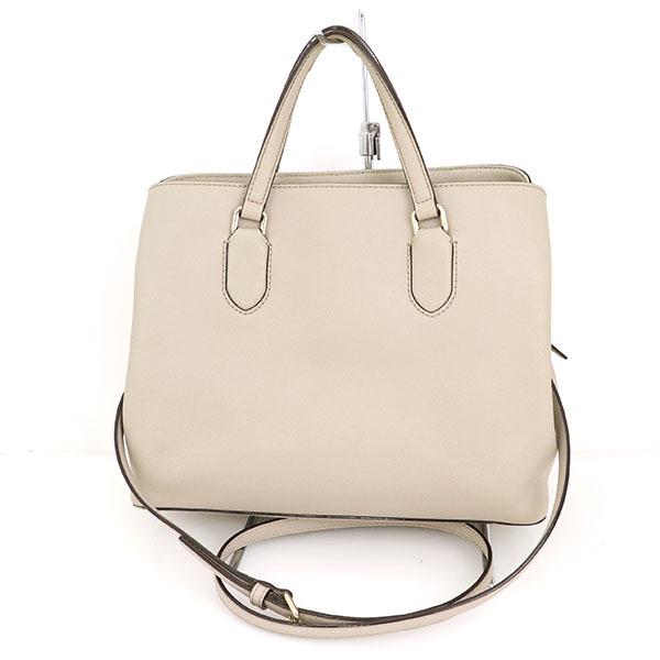 ケイトスペード kate spade グレージュ 合皮 2wayハンドバッグ 
