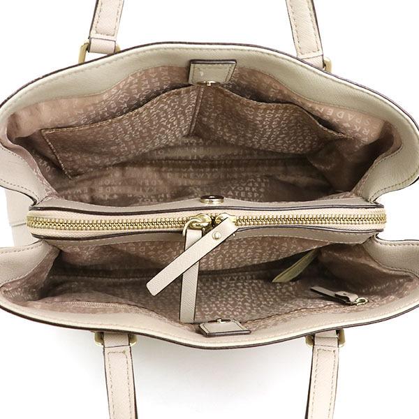 ケイトスペード kate spade グレージュ 合皮 2wayハンドバッグ 