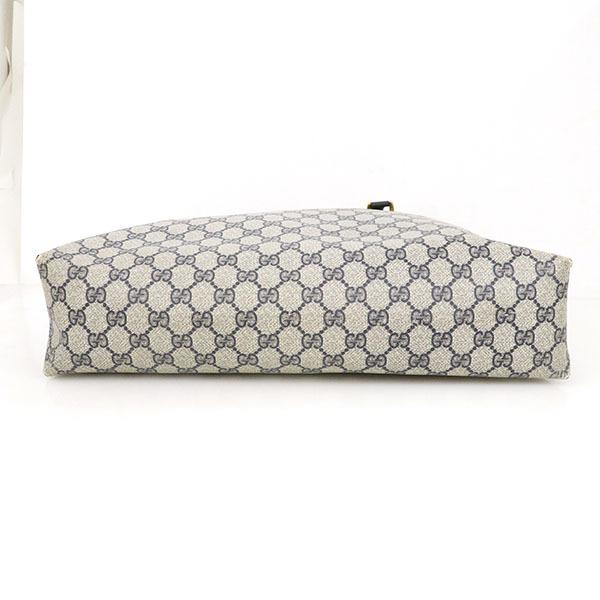 グッチ GUCCI オールドグッチ ネイビー ブラック GG柄 GGプラス PVC  