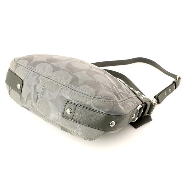 コーチ COACH シグネチャー×グレー キャンバス×レザー 2WAY F15238