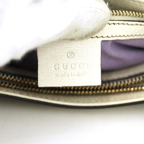 グッチ GUCCI ボタニカル柄 アイボリー 花柄 PVC ニース グッチ GUCCI ボタニカル柄 アイボリー 花柄 PVC ニース