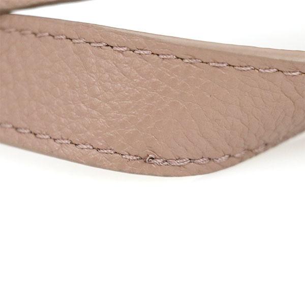 ラシット russet グレー ベージュピンク ナイロン レザー ポシェット