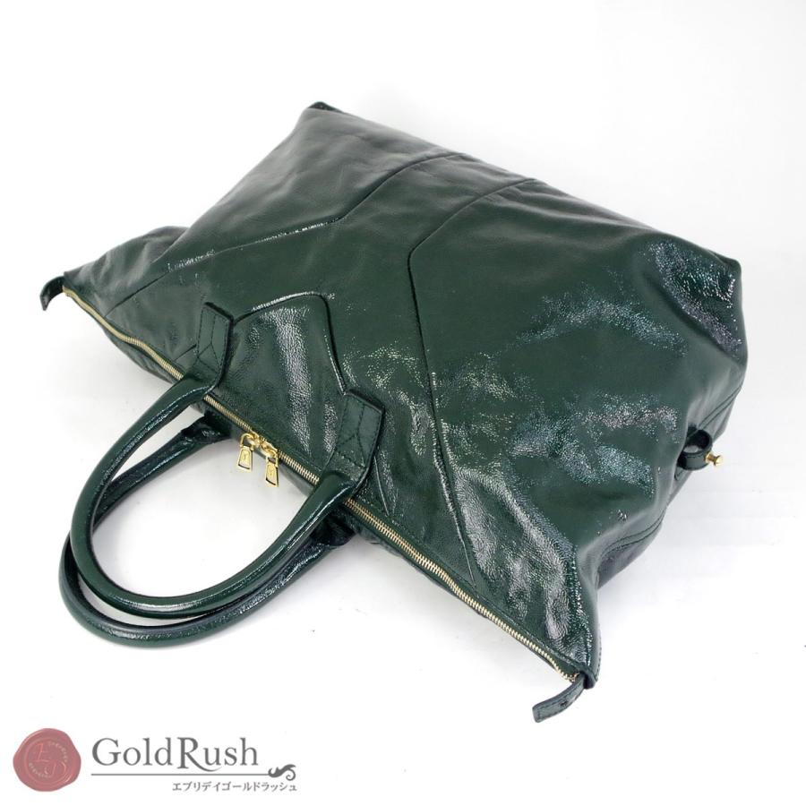 イヴ サンローラン YVES SAINT LAURENT YSL エナメル ミニボストン