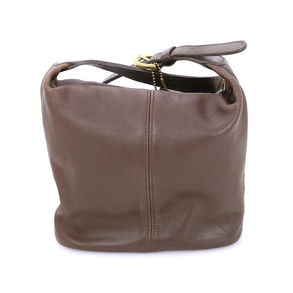 COACH ダークブラウン ハンドバッグ コーチ COACH ブラウン レザー ショルダーバッグ 4148 斜め掛け