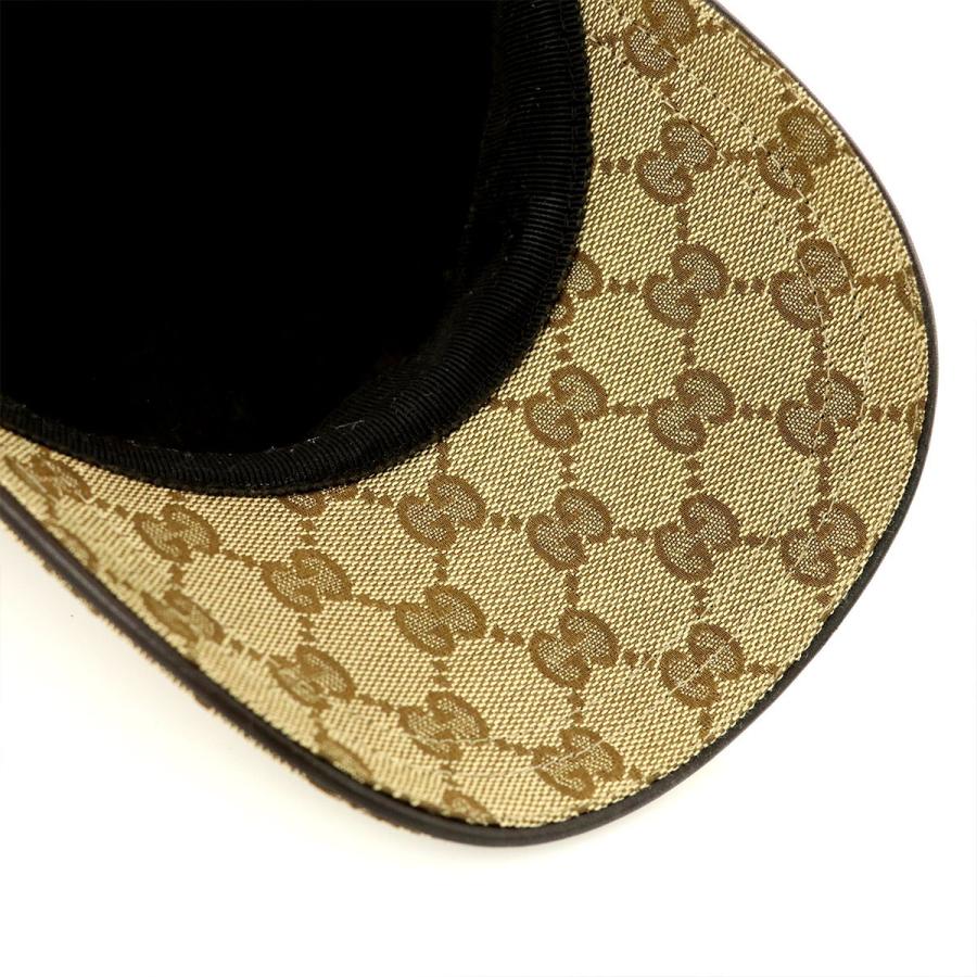 グッチ GUCCI キャップ 帽子 20035 GGキャンバス シェリーライン 