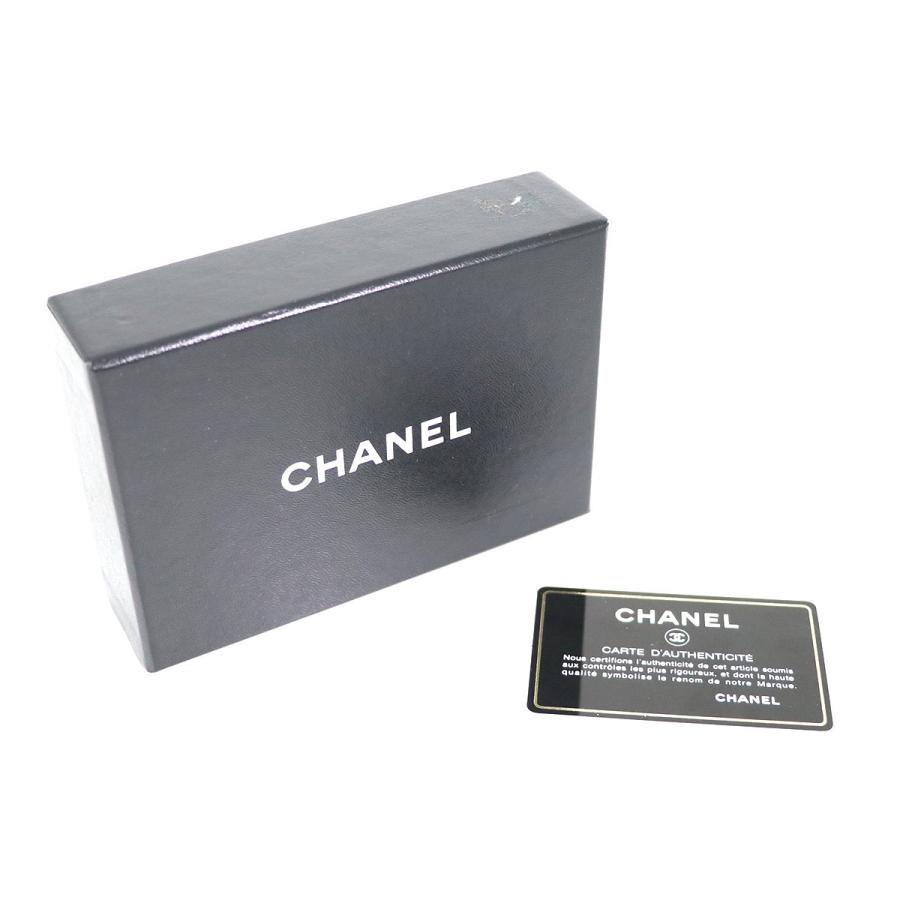 シャネル CHANEL キャビアスキンシガレットケース レザー 男女兼用