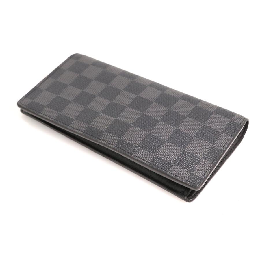 ルイヴィトン LOUIS VUITTON ダミエグラフィット ポルトフォイユブラザ