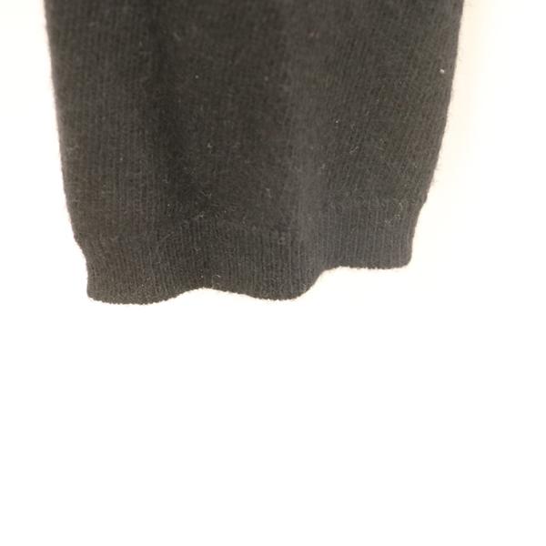 シャネル CHANEL タートルニット カシミヤ100％ ブラック サイズ42