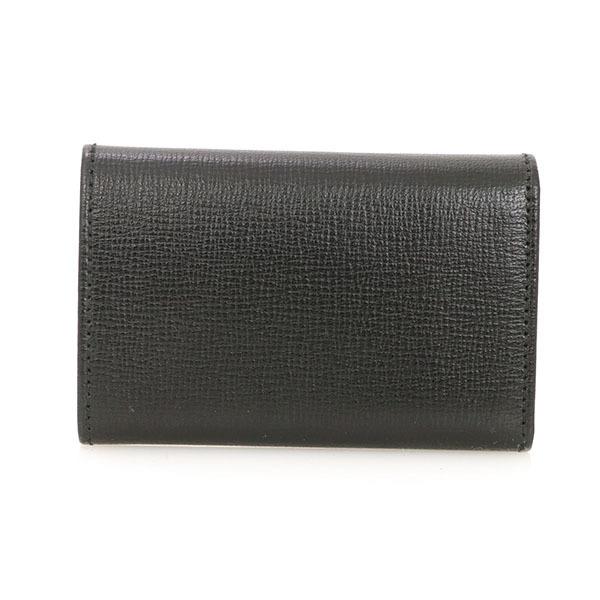 グッチ GUCCI 6連キーケース 120950 レザー ブラック シルバー カギ 黒