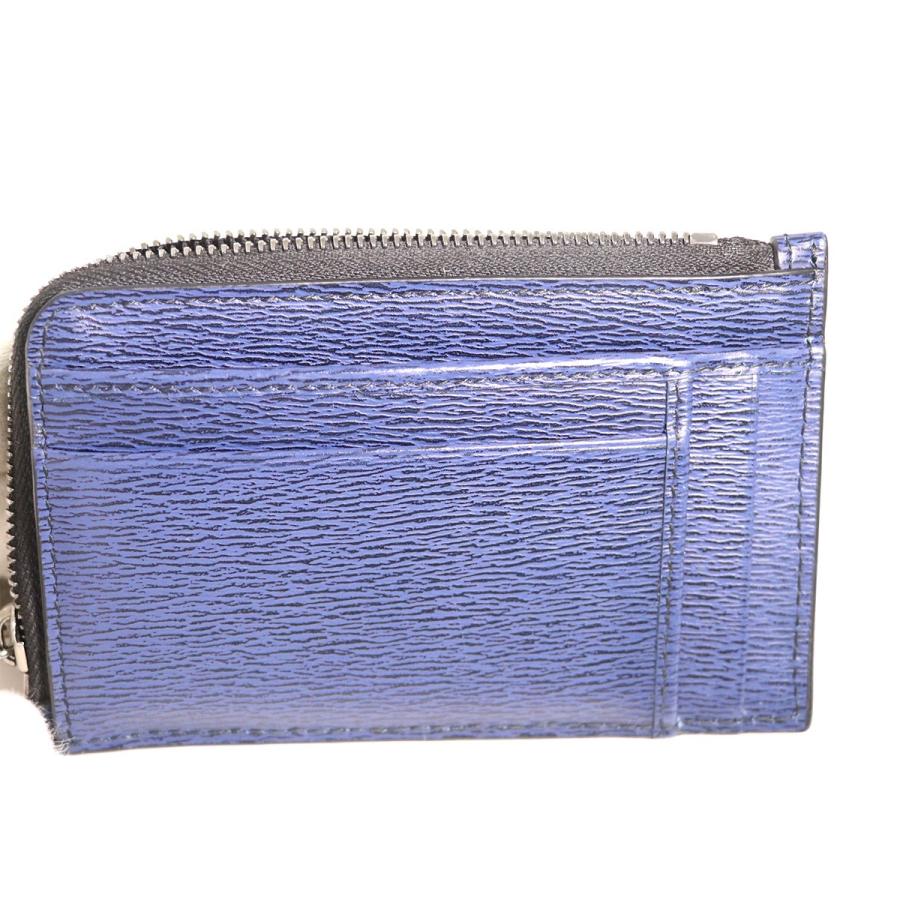 ディオール Dior オム カーフスキン ブルーコルク コインケース カード