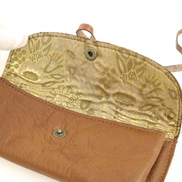 イビザ IBIZA ポーチ ペンケース レザー ブラウン 茶 文房具 ブランド