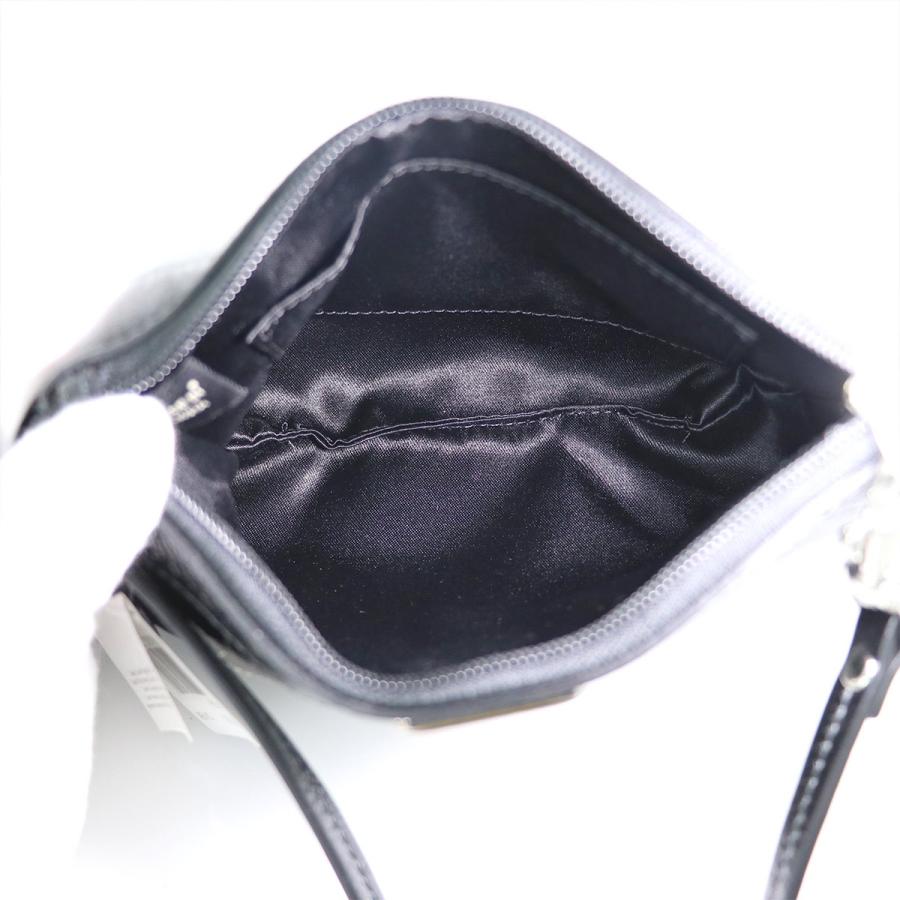 コーチ COACH ブラック エナメル ポーチ F47780 レディース 【hon