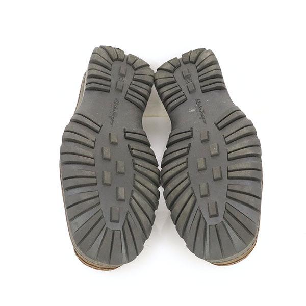 FERRAGAMO ブラウン スエード ドライビングシューズ フェラガモ FERRAGAMO スエード ドライビングシューズ ブラウン