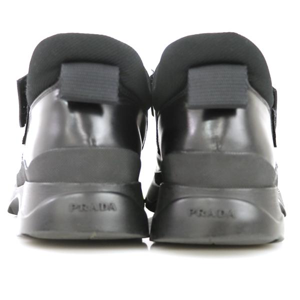プラダ PRADA ビブラムソール ベルクロ メンズ シューズ レザー プラダ PRADA ビブラムソール ベルクロ メンズ シューズ レザー