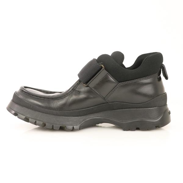 プラダ PRADA ビブラムソール ベルクロ メンズ シューズ レザー プラダ PRADA ビブラムソール ベルクロ メンズ シューズ レザー