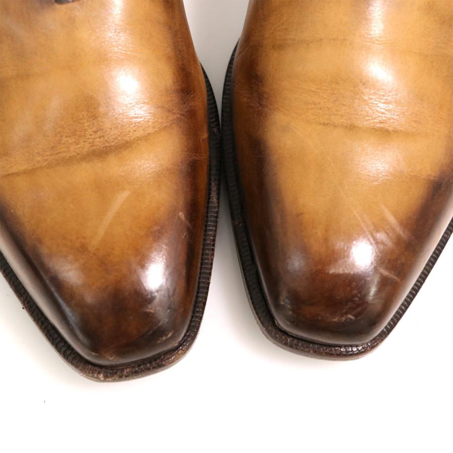 Berluti ブラウンレザーシューズ 革靴　ビジネスシューズ ベルルッティ Berluti レザーシューズ レザー メンズ レディース