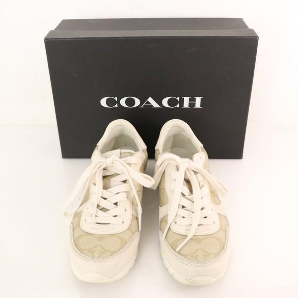 コーチ COACH スニーカー G1889 レザー シグネチャー ホワイト コーチ COACH スニーカー G1889 レザー シグネチャー ホワイト