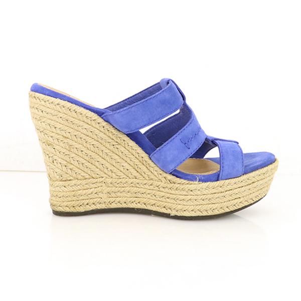アグ UGG ウェッジソールサンダル ブルー 青 F29012KO アグ UGG ウェッジソールサンダル ブルー 青 F29012KO