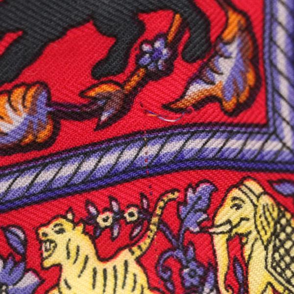 エルメス Hermes カレ140 大判ストール CHASSE EN IND インドの狩猟