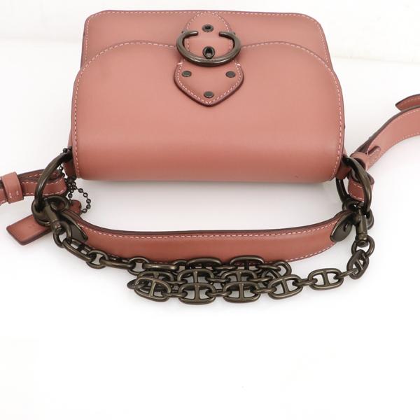 コーチ COACH くすみピンク グラブタンレザー ビート 3wayバッグ  