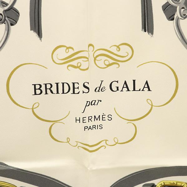 エルメス HERMES カレ90 BRIDES de GALA スカーフ 式典用馬勒 シルク