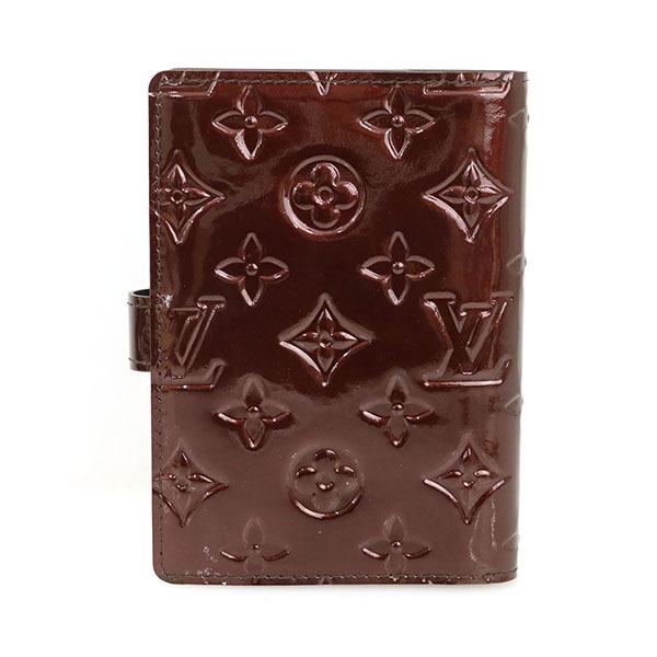 ルイヴィトン Louis Vuitton アジェンダ PM R21026 赤紫系