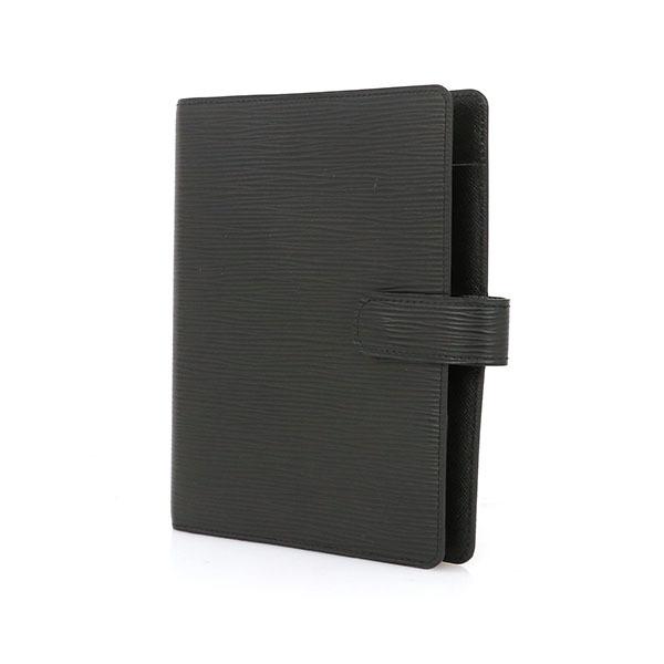 最も優遇 ルイヴィトン Louis Vuitton アジェンダmm R2 6穴リング システム手帳 手帳カバー R2 エピレザー ブラック ノワール メンズ レディース Iw 激安ブランド Thebizshop Net