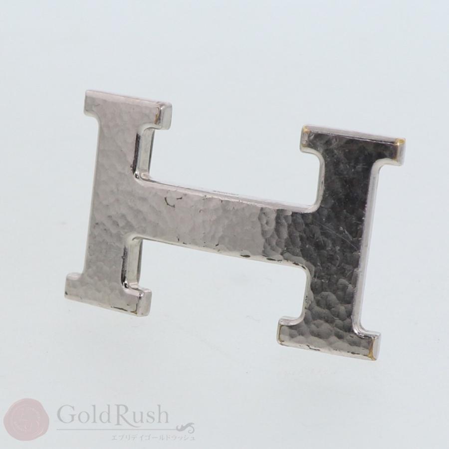 Hermes エルメス バックル H ロゴ シルバー El 中古 Everydaygoldrush 通販 Yahoo ショッピング