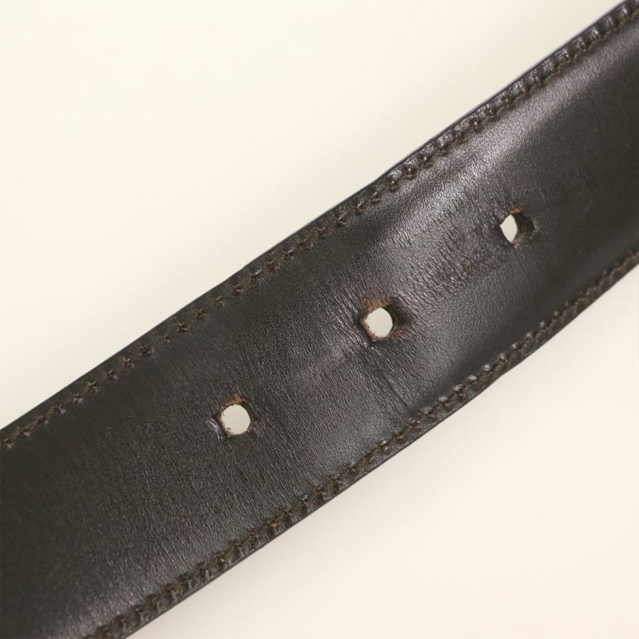 グッチ GUCCI GG シマライン レザー ベルト 146413 メンズ 小物 W90cm