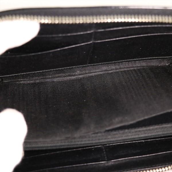 イヴサンローラン Yves Saint Laurent ブラック エナメル ラウンド