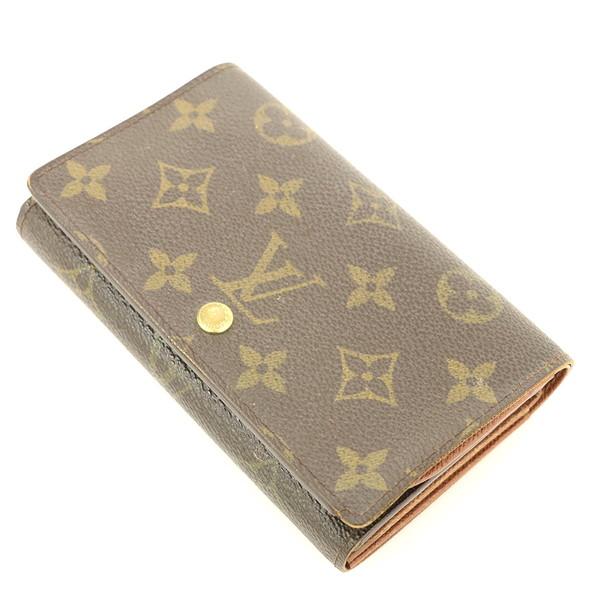 ルイヴィトン LOUIS VUITTON モノグラムキャンバス ポルトモネ