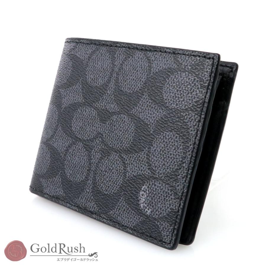 コーチ COACH シグネチャー シグネチャーキャンバス インウォレット 二