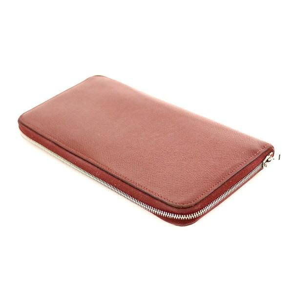 エルメス HERMES ボルドー エプソン×シルク アザップロングシルクイン