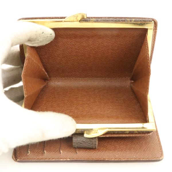 ルイヴィトン LOUISVUITTON モノグラムキャンバス ポルトモネ ビエ
