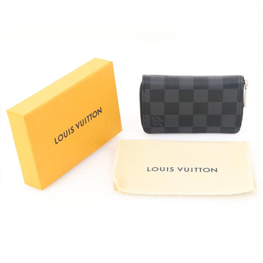 ルイヴィトン LOUIS VUITTON ダミエグラフィット ジッピーコインパース