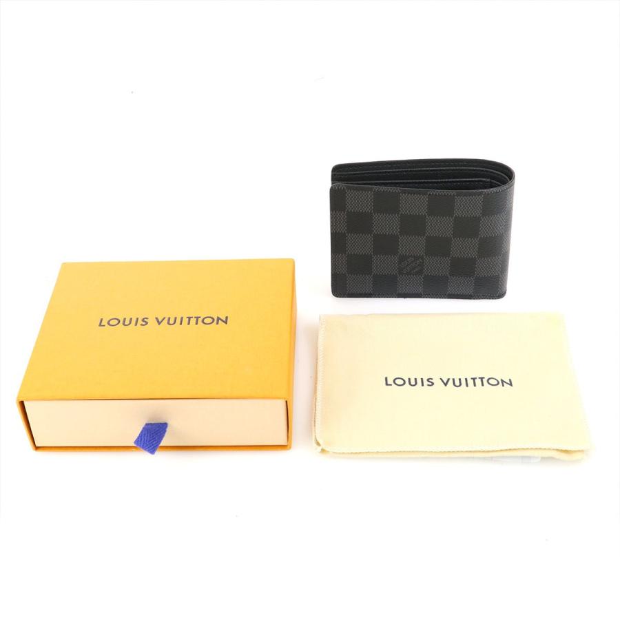 ルイヴィトン LOUIS VUITTON ダミエグラフィット ポルトフォイユ