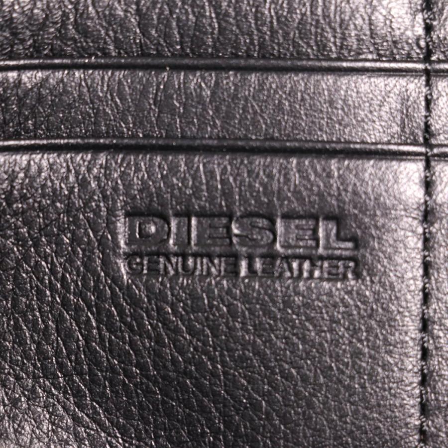 ディーゼル DIESEL ブラック レザー ラウンドファスナー 長財布 ディーゼル DIESEL ブラック レザー ラウンドファスナー 長財布