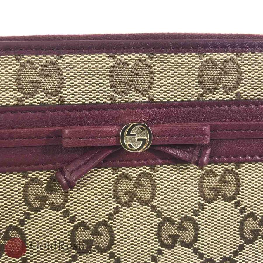 GUCCI 長財布 グッチ 長財布 レディース GGスプリームキャンバス ブラック GUCCI
