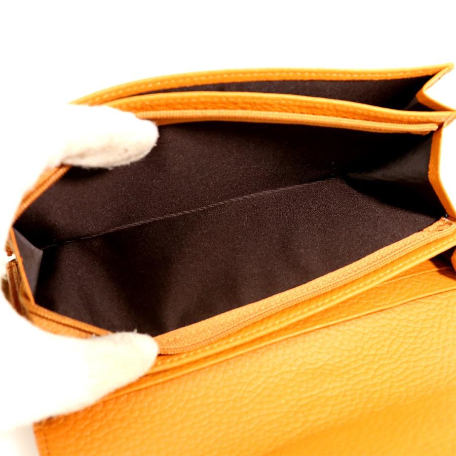 カイマン CAIMAN キャメル ワニ革 長財布 メンズ 【mi】【中古