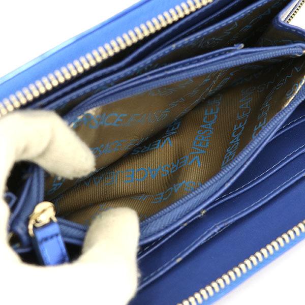 ベルサーチジーンズ Versace Jeans メタリックブルー 青 Pvcレザー 長財布 ブランド小物 ファッションアイテム レディース メンズ Mi 中古 Everydaygoldrush 通販 Yahoo ショッピング