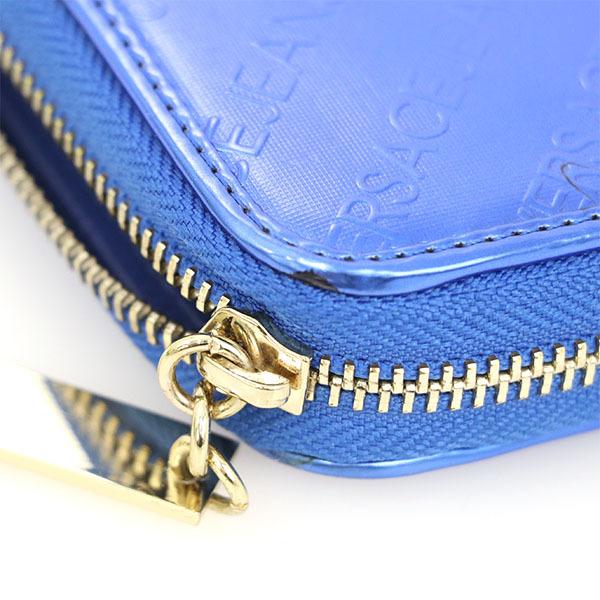 ベルサーチジーンズ Versace Jeans メタリックブルー 青 Pvcレザー 長財布 ブランド小物 ファッションアイテム レディース メンズ Mi 中古 Everydaygoldrush 通販 Yahoo ショッピング