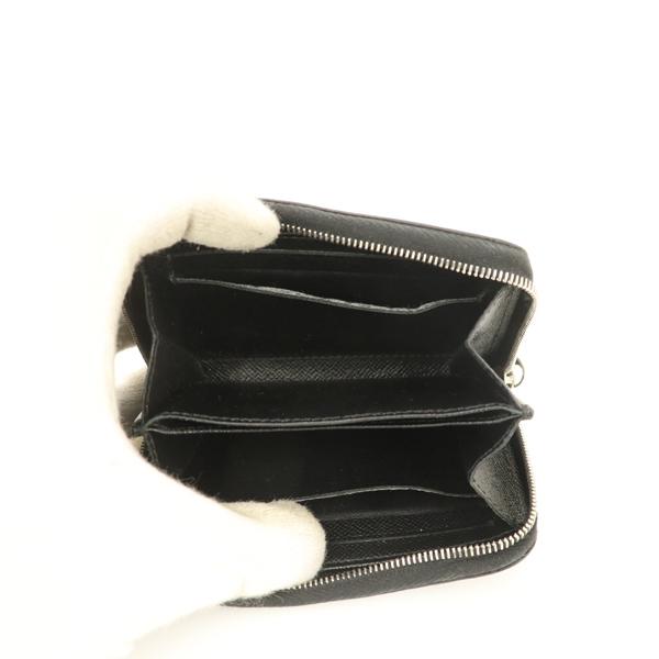 ルイヴィトン LOUISVUITTON エピ ノワール ブラック ジッピー コイン